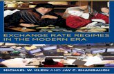 Michael W. Klein-Exchange Rate Regimes in the Modern Era (2009)