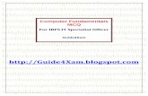 Computer Fundamentals MCQs for IBPS IT Officer Guide4Xam