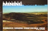 ERITREA MINING JOURNAL Asmara Mining Conference 2013