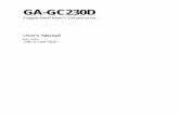 Motherboard Manual Ga Gc230d e