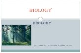 CSEC BIOLOGY- Ecological studies