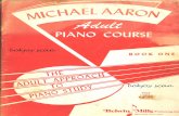 Adult Piano Course - Michael Aaron