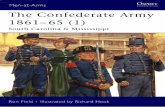 Men at Arms 423 the Confederate Army 1861-65 (1) South Carolina and Mississippi
