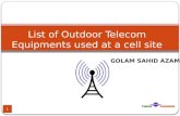 Outdoor Telecom Equipments