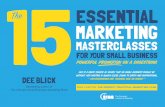 The 15 Essential Marketing Masterclasses_2ndsample chapter