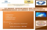 85401130 7 Le Droit Applicable Aux Societes Commerciales en Droit International