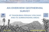 An Overview Geothermal Survey Tangkuban Perahu