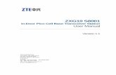 ZXG10 S8001 (V1.1) in-Door Pico Cell Base Transceiver Station User Manual