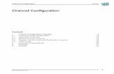 Channel Configuration-Siemens