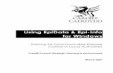 Using EpiData & Epi Info for Windows1