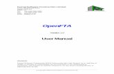 OpenFTA Manual v1