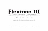 Flextone III User Manual