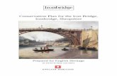 Conservation Management Plan for the Iron Bridge, Ironbridge, Shropshire, UK