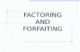 Factoring and Forfaiting