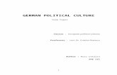 German Political Culture-term Paper Cristina Petrescu (Rusu Catalin -Speiii)