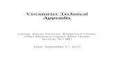 Viscometer Technical Appendices Assessment
