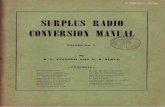Surplus Radio Conversion Manual Vol2