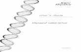 Affymetrix MiRNA QCTOOL User Manual