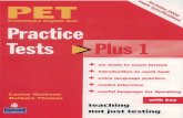 PET Practice Tests Plus 1