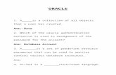 Oracle Mcq Paper
