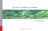 CST CABLE STUDIO - Workflow and Solver Overview