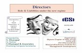 40 59102 Directors Role Liabilities