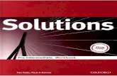 Oxford - Solutions Pre-Intermediate Workbook