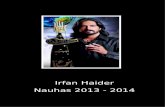 Irfan Haider 2013 - 2014