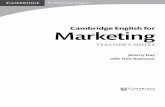 Marketing Cambridge