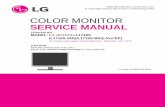 LG LCD Monitor Flatron L1718S Service Manual