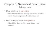 Chapter 3, Summary Measures.ppt