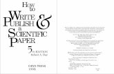 How to Write and Publish a Scientific Paper by Robert a. Day