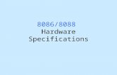 8086-8088 Hardware Specifications