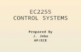 Ec2255 Control Systems PPT