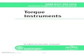 ASME B107.300-2010 Torque Instruments