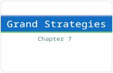 Chapter 7 Grand Strategies(1)