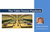 The Table Tennis Playbook - Ben Larcombe (Experttabletennis)