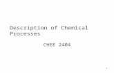 4 Description of Chemical Processes