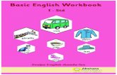 Hello English 1 : Basic English workbook – Std 1