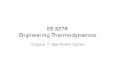 Lecture - 01 - Gas Power Cycles