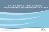 State Road and Bridge Emergency Management Plan