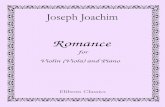Joseph Joachim Romance for Violin Viola and Piano 193780 1