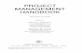 Project Management Handbook, Second Edition 1997