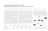 Metallography and Micro of Cast Iron