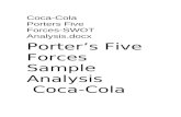 Coca-Cola Porters Five Forces-SWOT Analysis