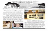 Winter 2013 Newsletter - North Berrien Historical Society