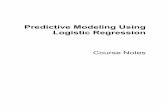 Curso Web y Data Mining 3 Predictive Modeling Using Logistic Regresion