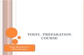 TOEFL Preparation Course1