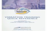 Vibration Training Quick Reference