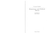 Democracy and Political Theory - Claude Lefort
